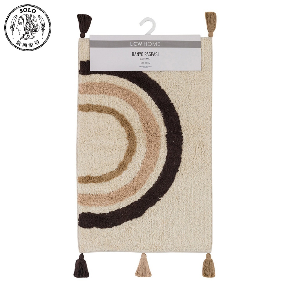 【SOLO歐洲家居】LCW Home 50x80CM 吸水地墊 半月紋, , large