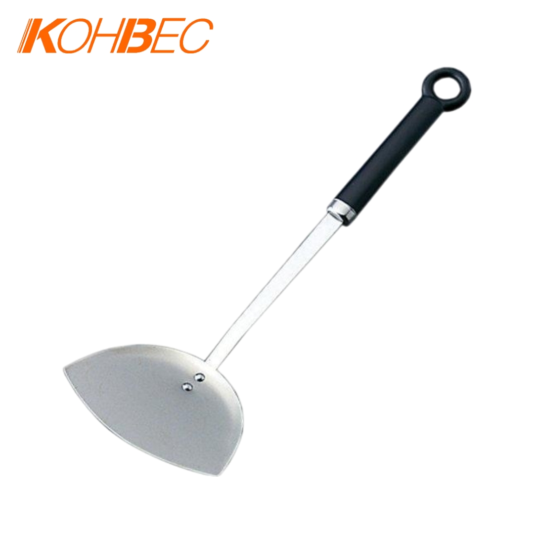KOHBEC Stainless Steel Chinese Spatula, , large