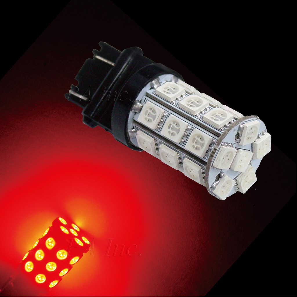 【PA LED】美規 3156 單芯 倒車燈 方向燈 煞車燈 30晶 90晶體 SMD LED 紅 黃 綠 白 紫 粉紅, , large