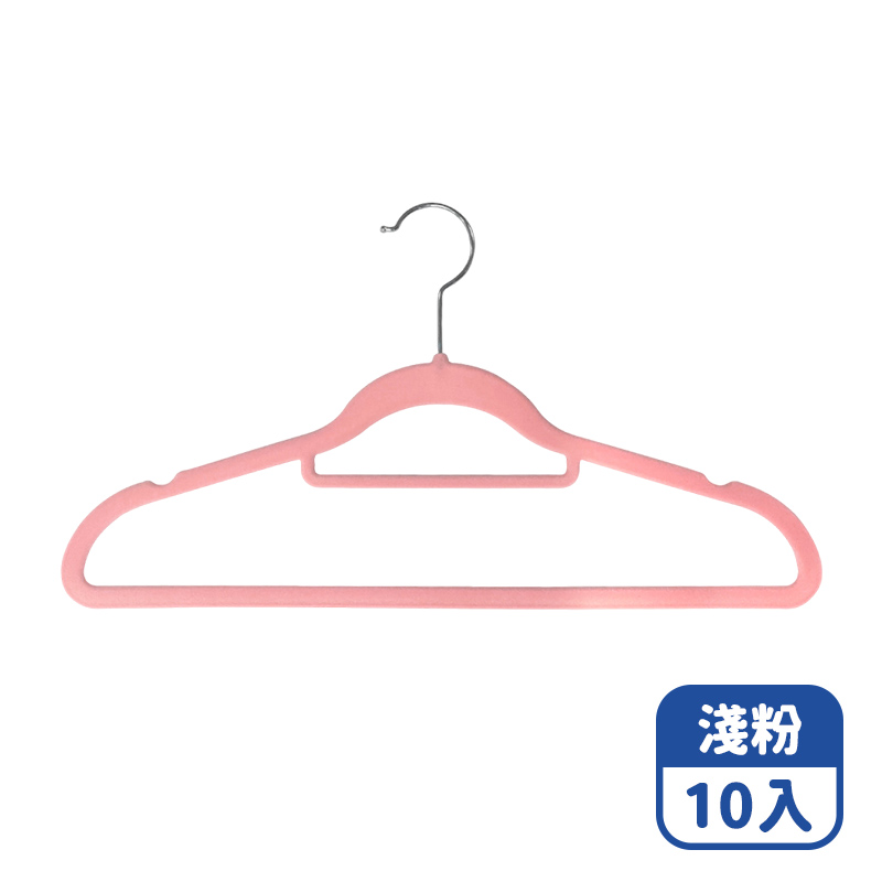 Mimi Shopping flocked hangers, , large