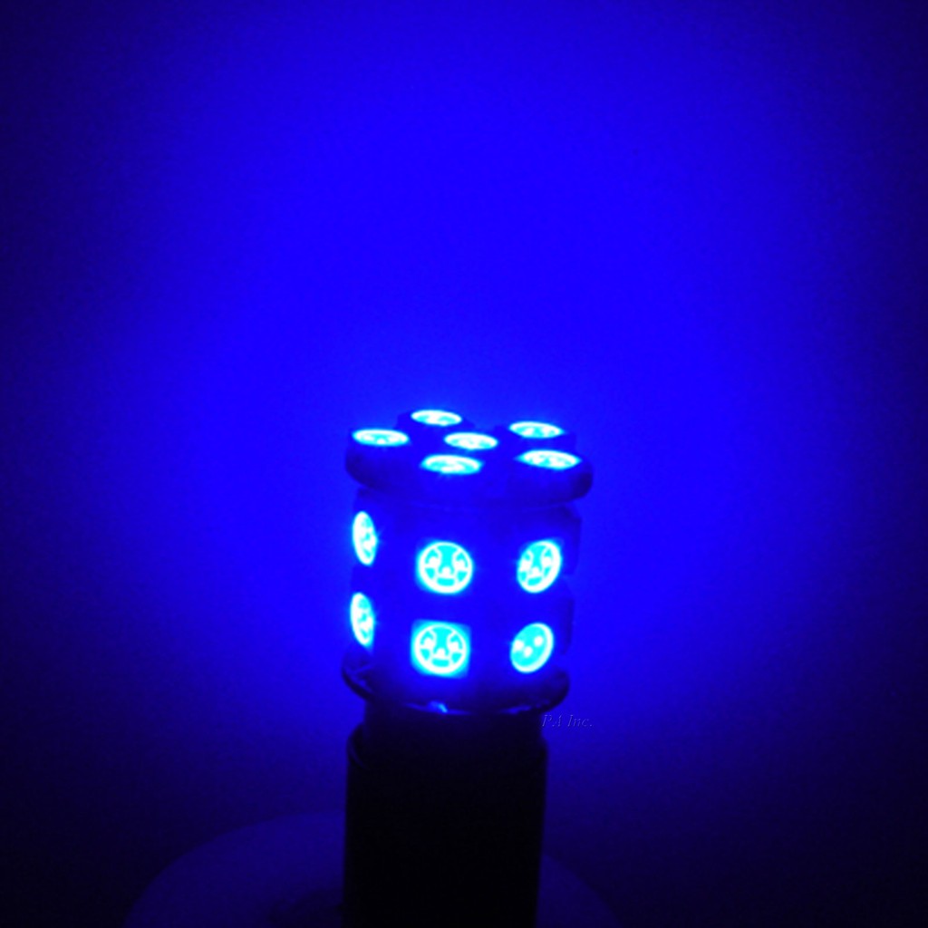 【PA LED】T20 單芯 7440 20晶 60晶體 SMD LED 日行燈 方向燈 後霧燈 尾燈 七色可選, , large