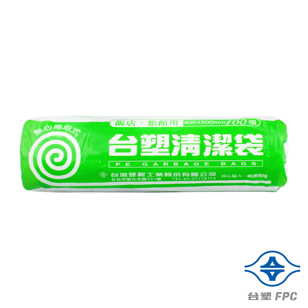 [淳安] 台塑 實心 清潔袋 垃圾袋 (特小) (透明) (10L) (40*50cm) X 30捲 免運費, , large