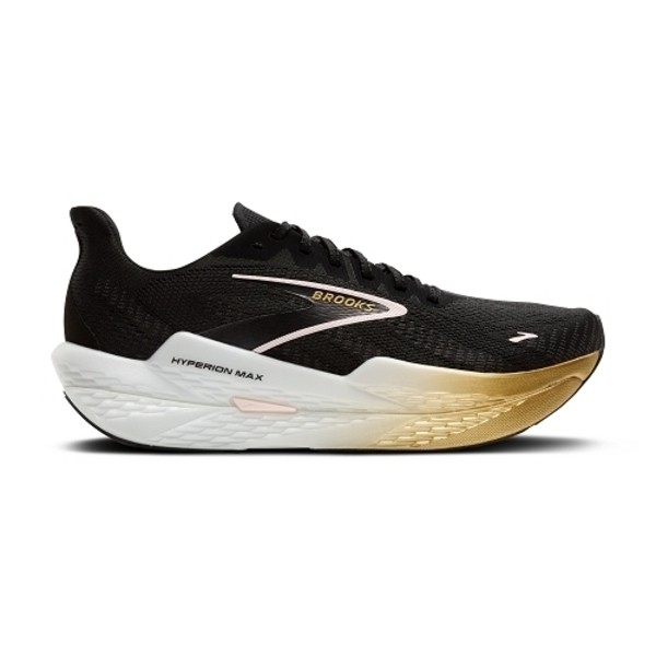 Brooks Hyperion Max 2 女 慢跑鞋 彈力 支撐 緩震 黑 金 [1204231B098], , large