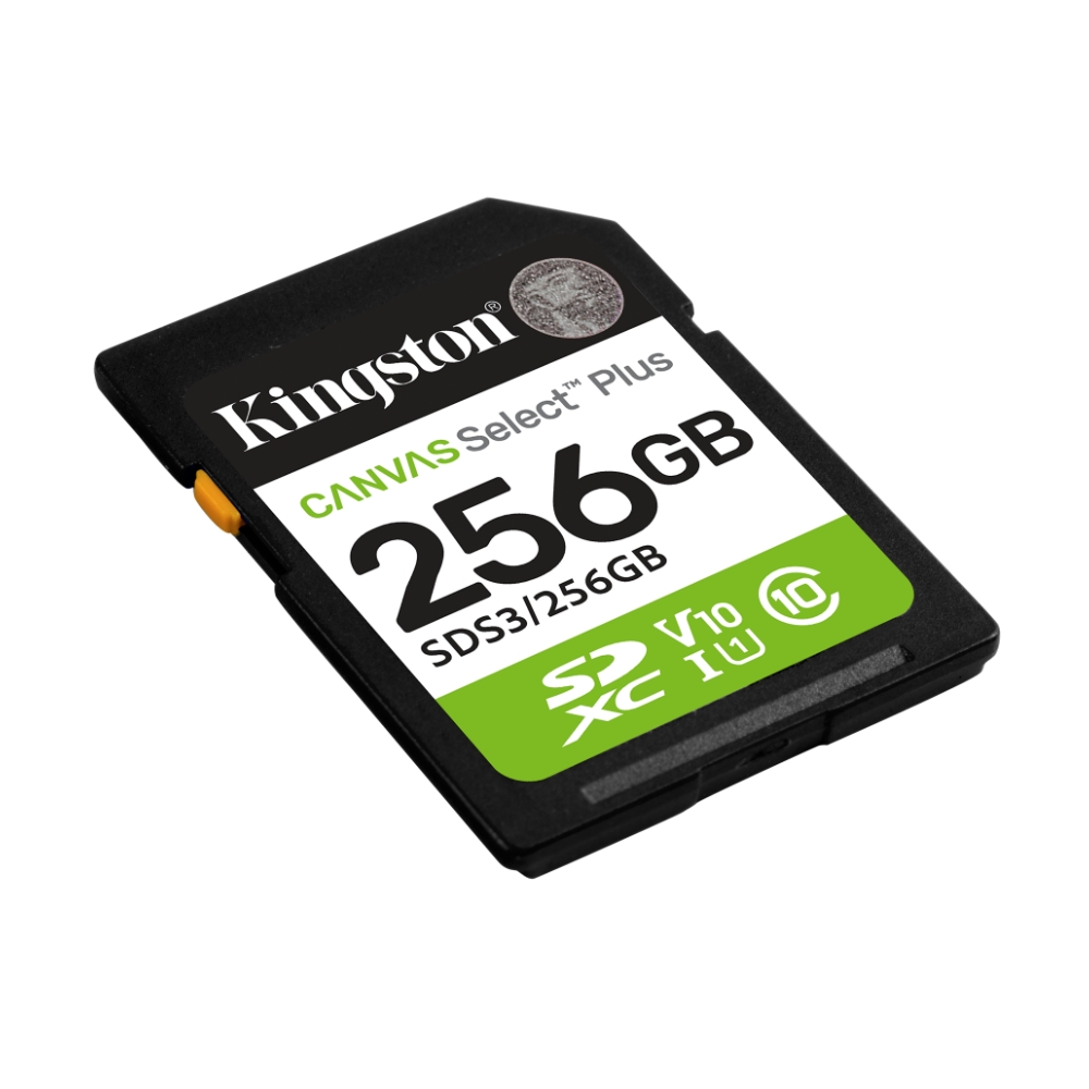【Kingston】Canvas Select Plus 256GB SDXC U1 V10 UHS-I 記憶卡 讀取速度:150MB/s, , large