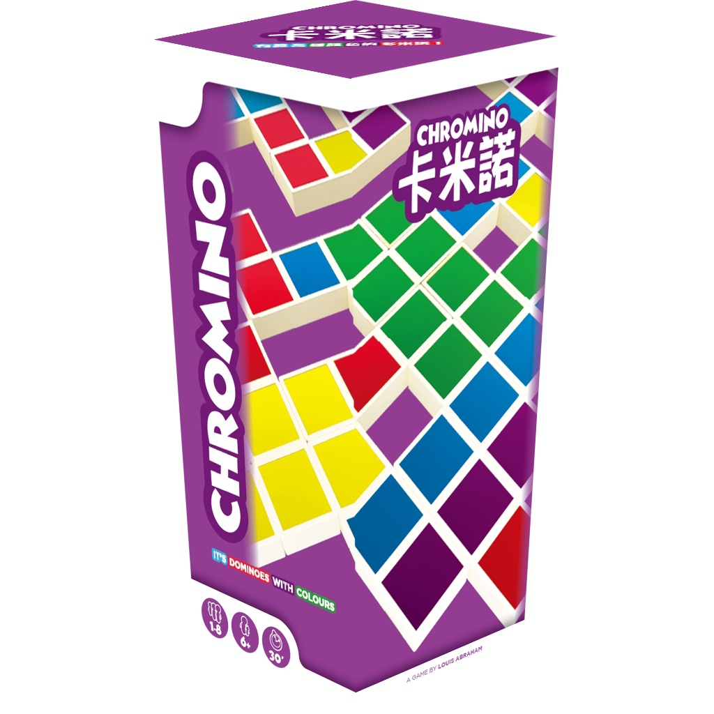 【Asmodee】卡米諾 Chromino 小盒版｜家庭益智策略桌遊｜色塊拼放 &times; 動動腦派對｜2&ndash;8人, , large