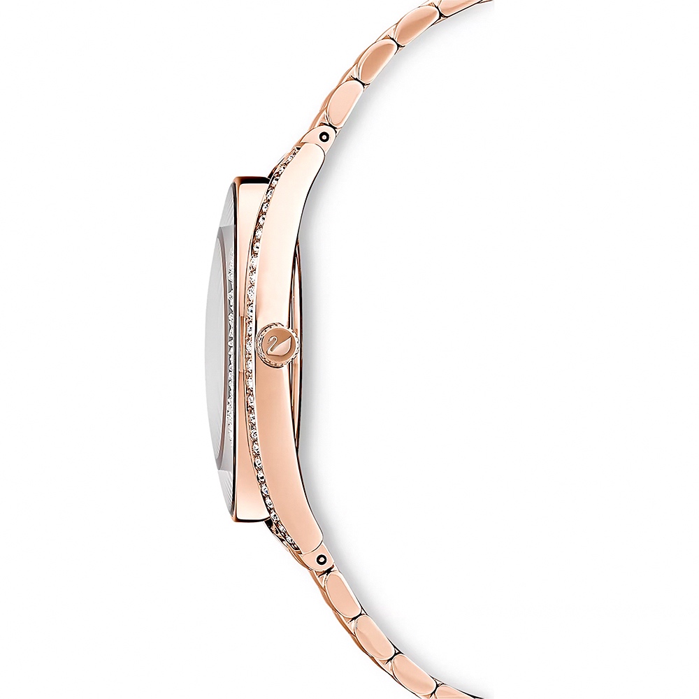 SWAROVSKI 施華洛世奇 Crystalline Aura 奢華水晶女錶 手錶-35.5mm(5519459), , large