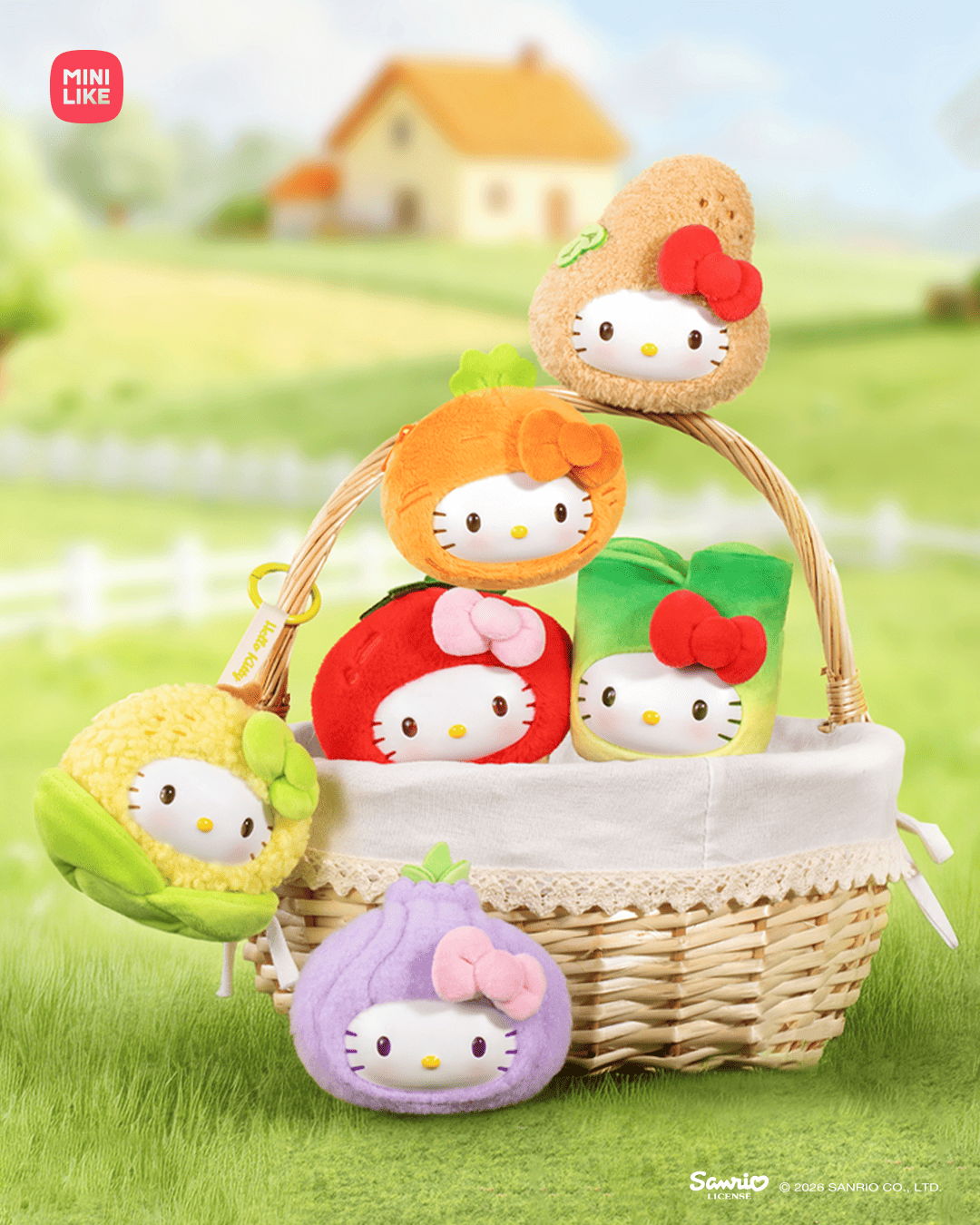 【際洋文化】Hello Kitty Style果蔬物語系列毛絨捏捏樂, , large