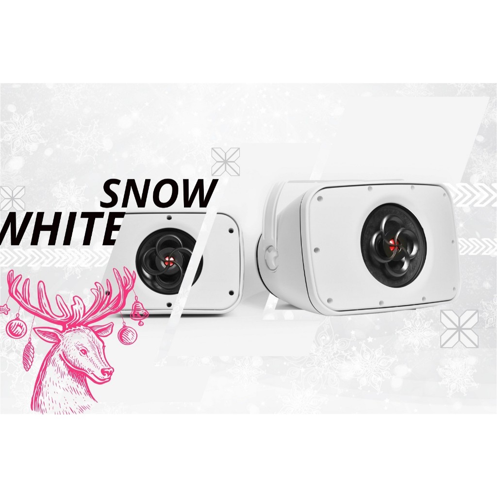 Anaccord雅那歌音響 DC-03-H6 6inch RUBY XSpira IPX66 waterproof desktop wall mount coaxial speakers 1pair, , large