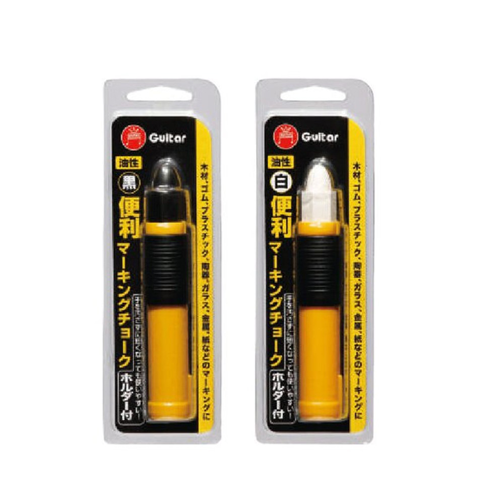 【日本 寺西】便利 標記粉筆 附筆套可標記 木材/橡膠/塑料/金屬/瀝青 /支 VCMKH-C-T1 ~T30(黑/白)  -  多款可選, , large