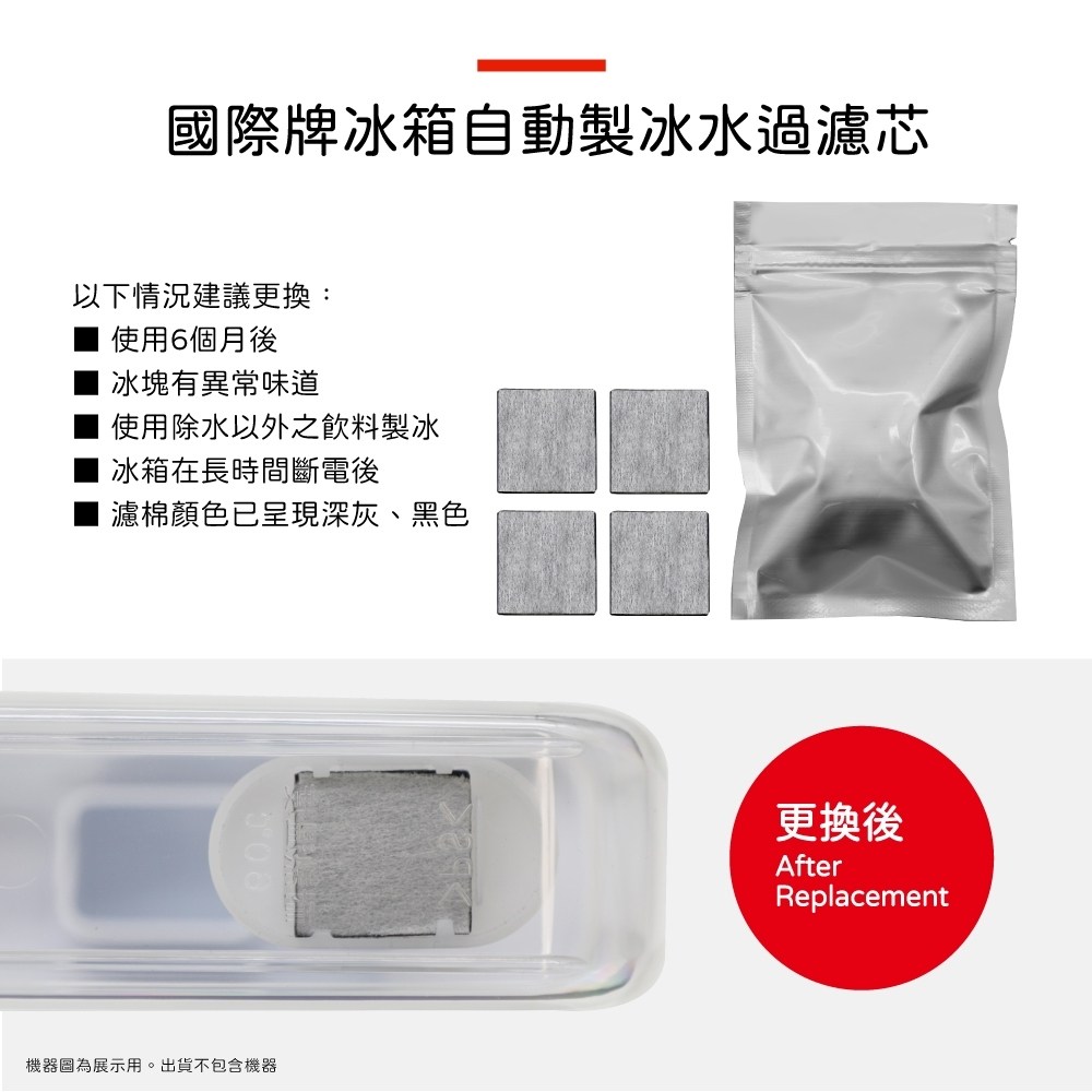 適用 Panasonic 國際牌 三門四門五門六門 NR自動製冰箱 XGS XV HX WX系列 濾棉 濾芯 濾水 濾網, , large