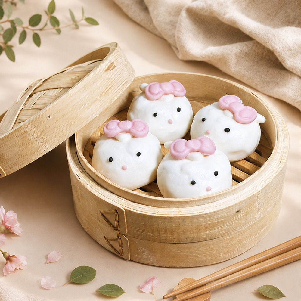 【紅豆食府】 兔兔流沙包 I 港點  I  點心  30公克*10入, , large