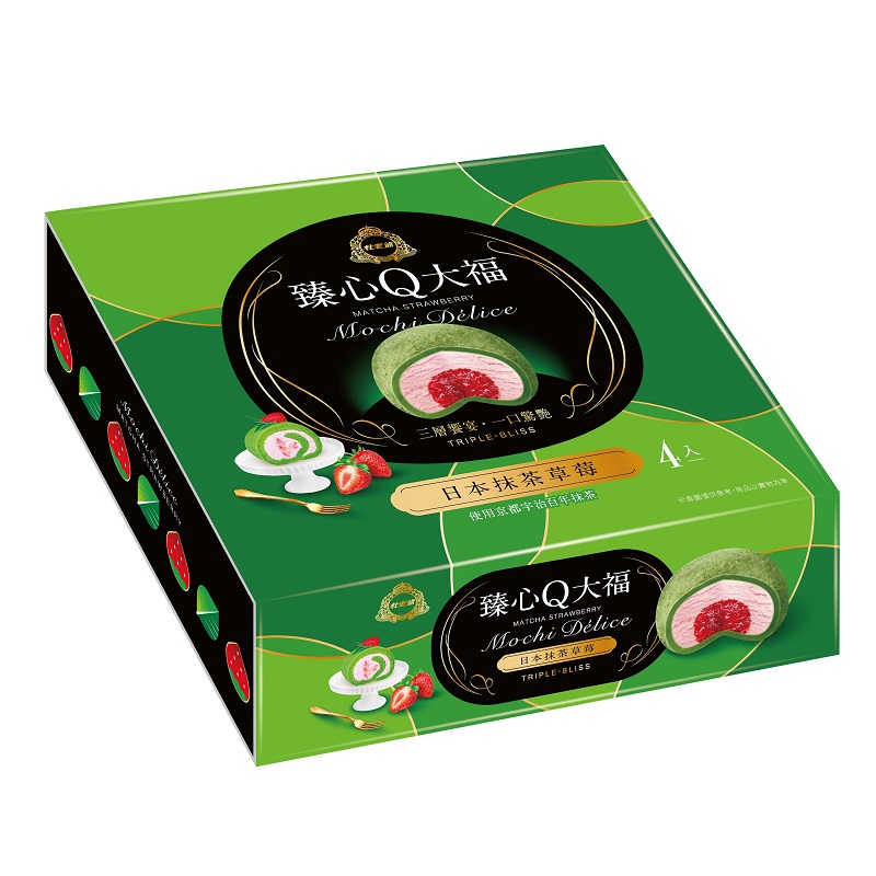 杜老爺臻心Q大福日本抹茶草莓, , large