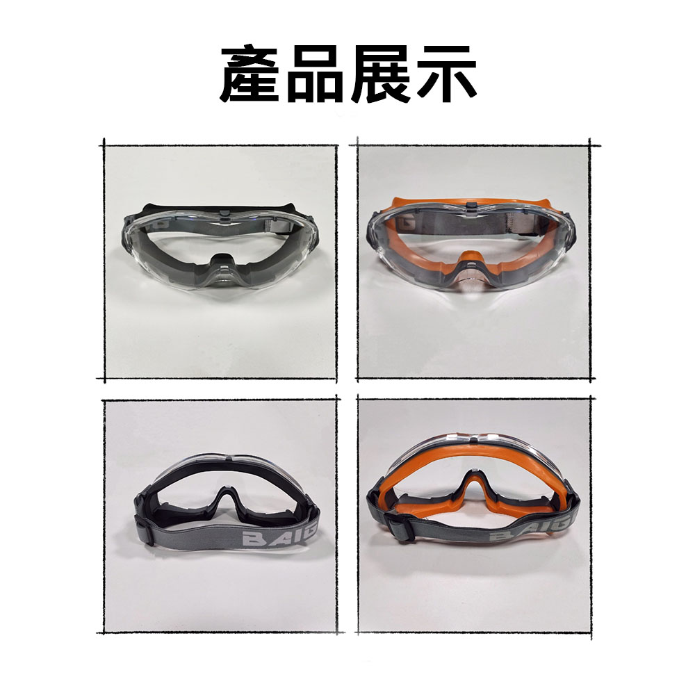 Safety goggles black, , large