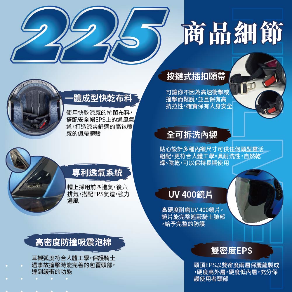 【平剛】GP-5 素色安全帽 225, , large