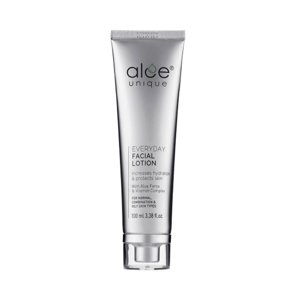aloe unique 優尼客 開普蘆薈臉部日常保濕乳 100ml 修復 全膚質, , large