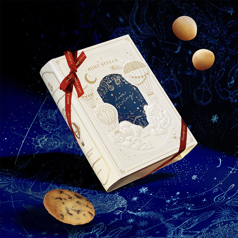 Aunt Stella 詩特莉手工餅乾 星辰之書 綜合夾心餅乾 禮盒 (附提袋), , large
