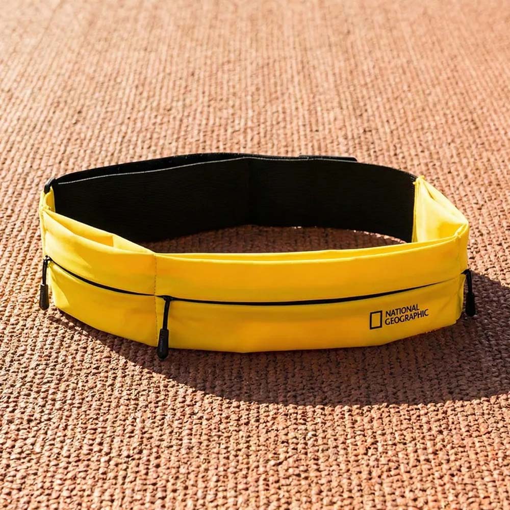 【山水之寶】國家地理 Running Belt Slim 輕薄運動腰包 慢跑腰包 路跑腰包 手機腰包 健身腰包 裝得下i17/i17Pro, , large