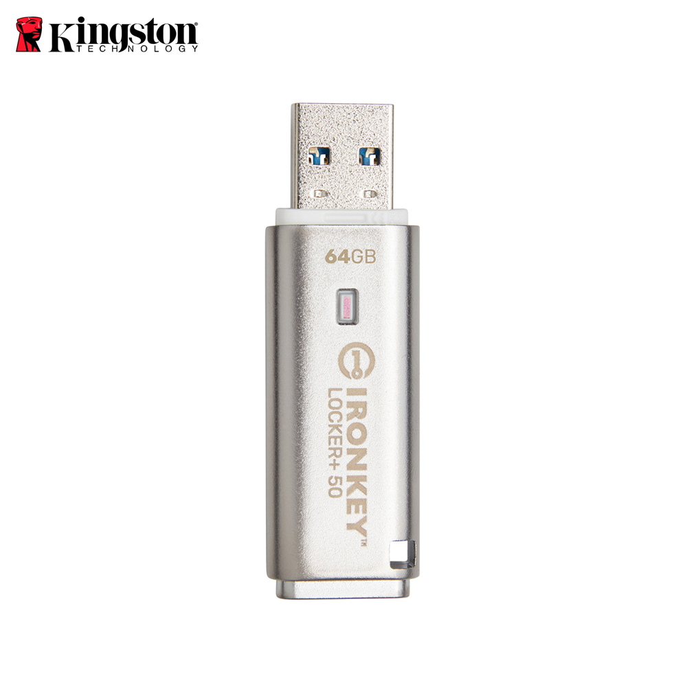 【Kingston】IronKey Locker+ 50 USB 64GB 加密 隨身碟, , large
