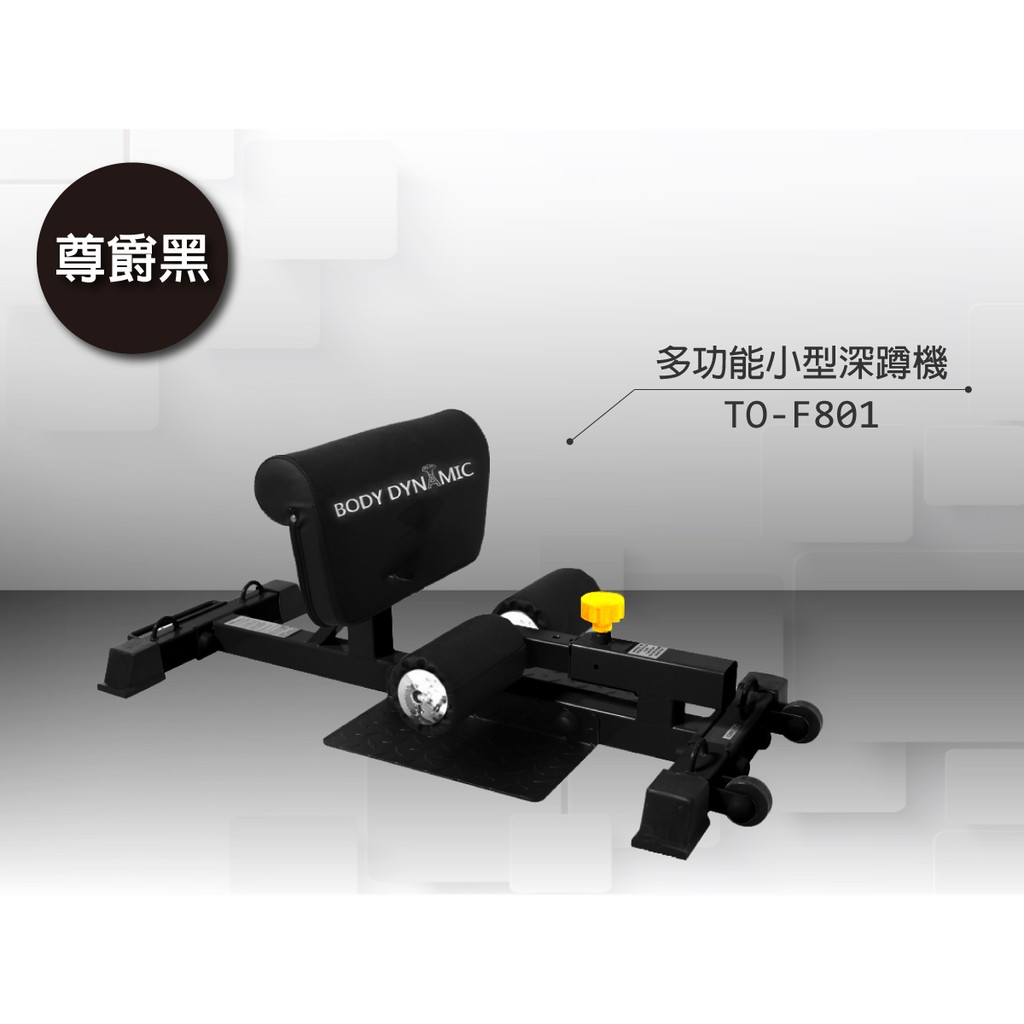 【德旺健身器材】 TO-F801 多功能小型深蹲機 娘娘蹲 SissySquat, , large