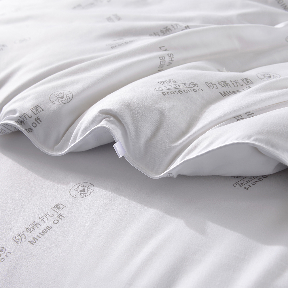 【Betrise】antibacterial upgrade German silver ion anti-bacterial 100% natural handmade long fiber silk quilt (Double 6x7 feet), , large