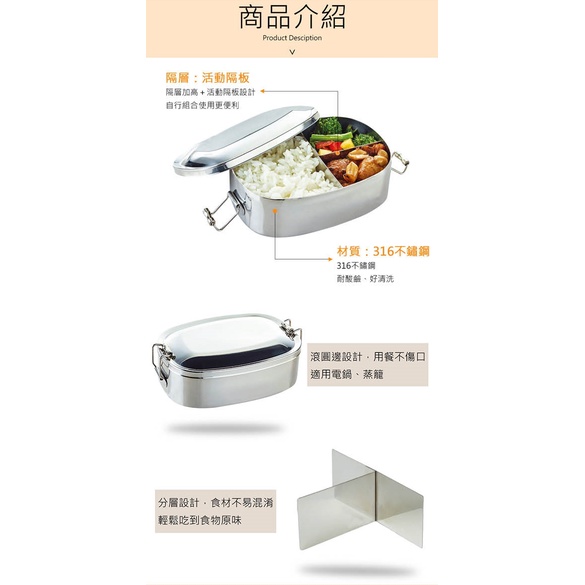 PERFECT 理想牌 極緻316不鏽鋼方形便當盒 方形便當盒14cm-Leidea樂德兒, , large