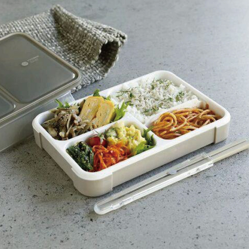 Thin lunch box Antibacterial Foodman 600, , large