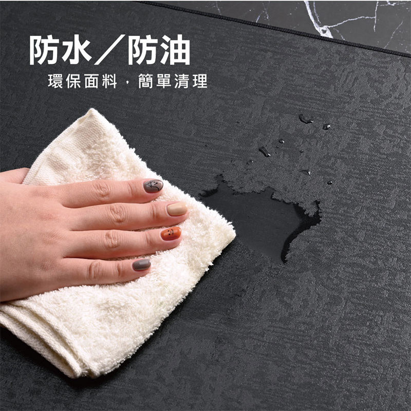 【Monster】 QQ Extra-Thick Oil-Resistant & Anti-Stain Kitchen Mat (80x50cm) &ndash; Black, , large