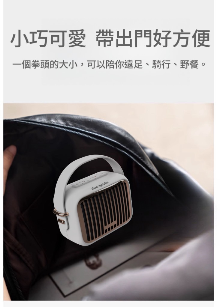 thecoopidea RETRODIO 復古藍牙喇叭 無線/FM廣播/USB播放 Type-C充電, , large