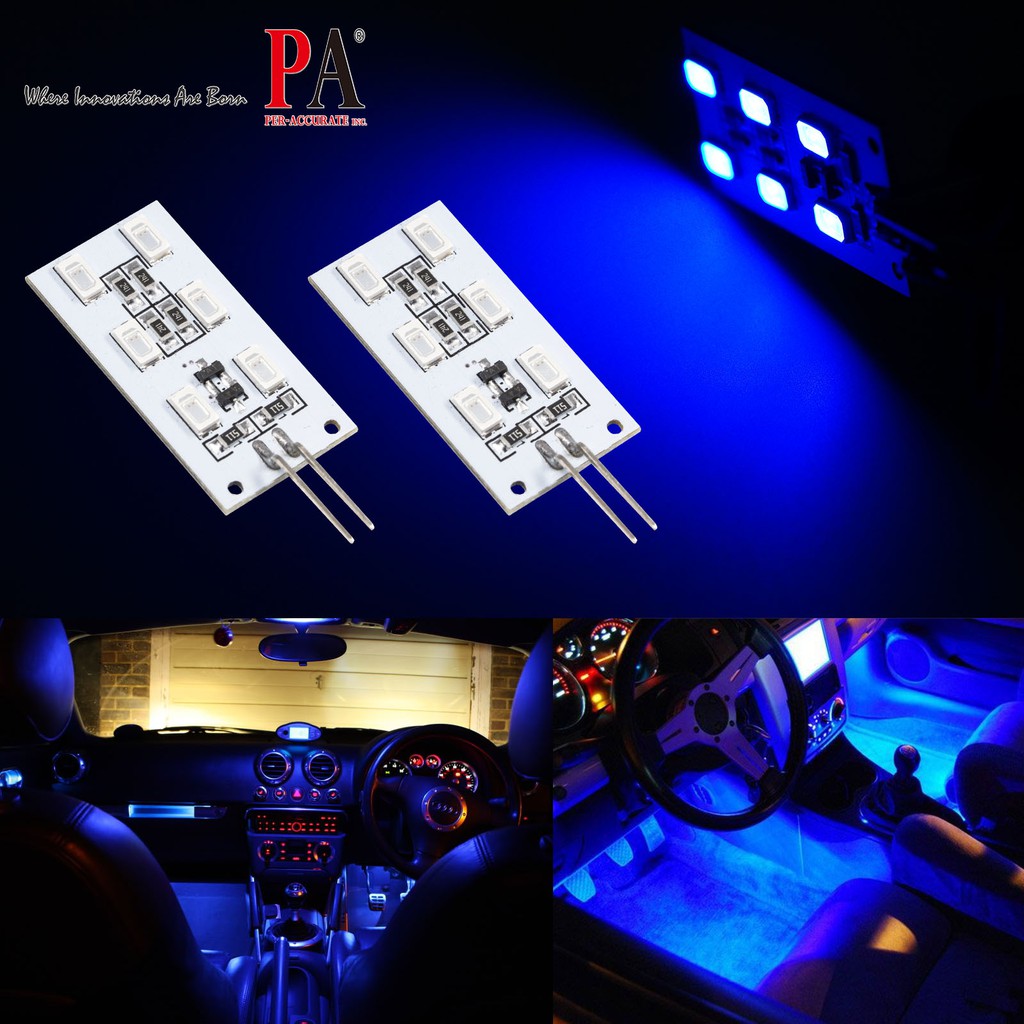 【PA LED】奧迪 AUDI 福斯 VW 專用 5630 6晶 SMD LED 腳踏燈 車門燈 手套箱燈 原廠升級模組, , large