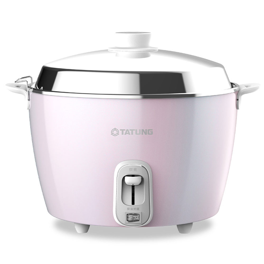 TATUNG 11-Cup Dream Pink Stainless Steel Electric Cooker TAC-11R-MDP, , large