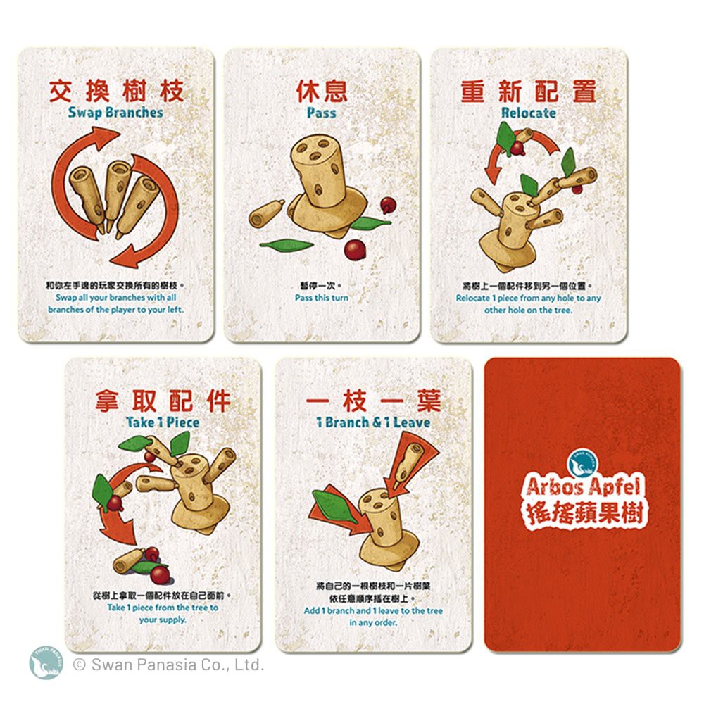 【新天鵝堡桌遊】搖搖蘋果樹, , large