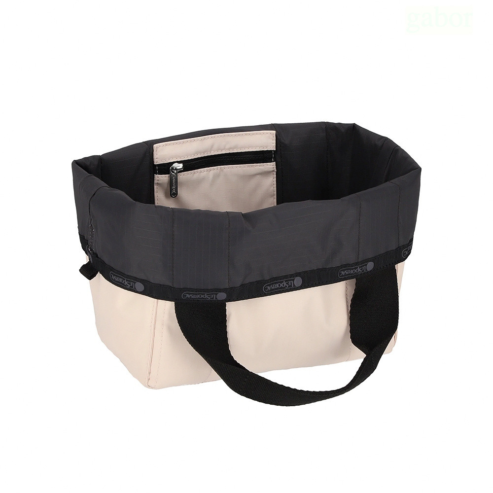 Lesportsac Small Reversible Pocket Tote 小型雙面托特包 送禮-晨曦桃, , large