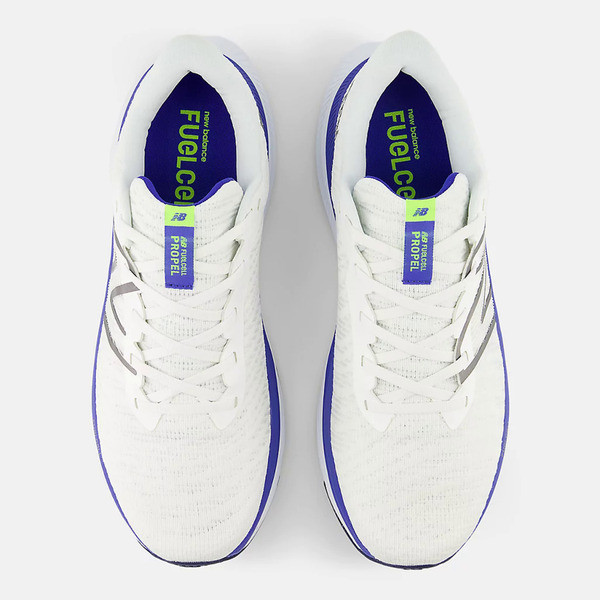 New Balance Fuelcell Propel V4 男 慢跑鞋 運動 2E 寬楦 白藍 [MFCPRCW4], , large