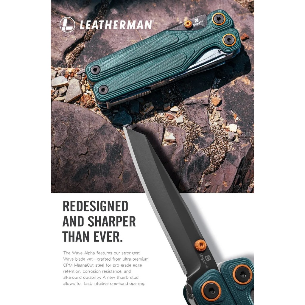 【Leatherman】Leatherman Wave Alpha #833401｜K.T.Tactical 鎧德戶外, , large