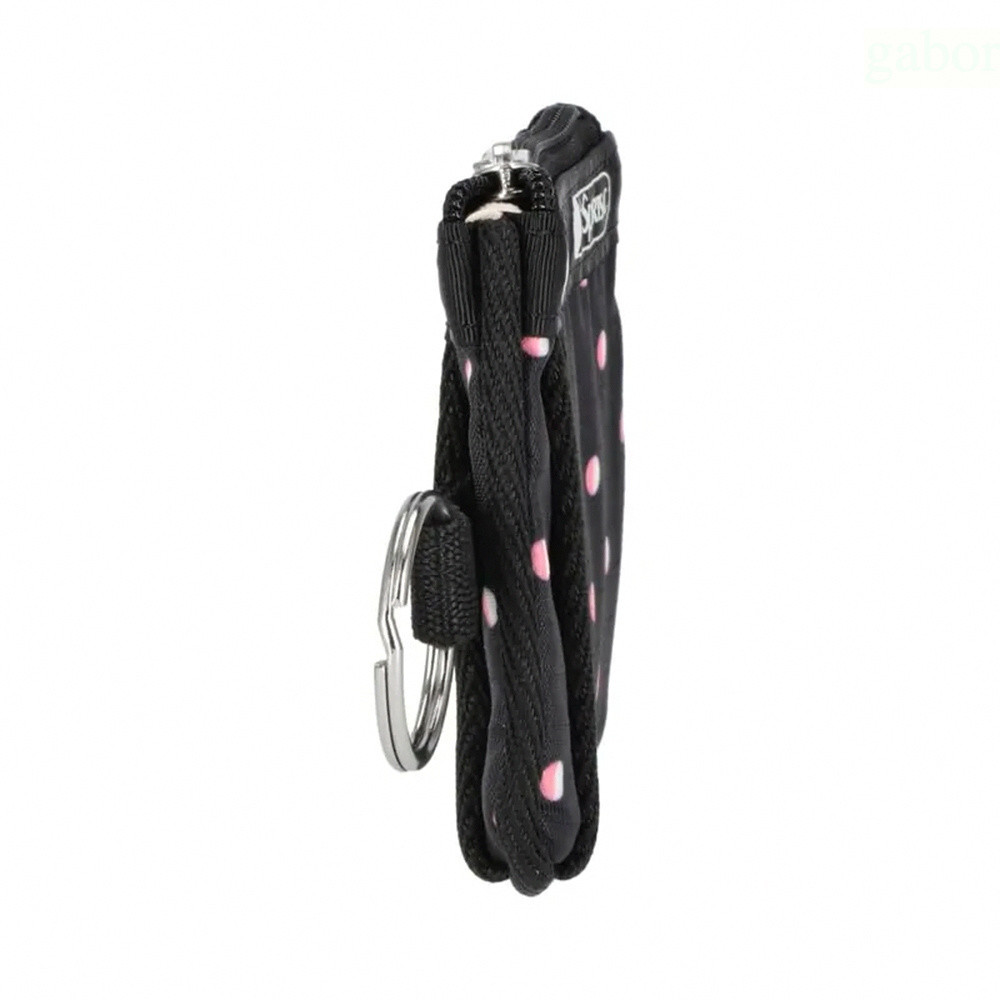 Lesportsac Key Card Holder 卡片零錢包 送禮-粉色點滴, , large
