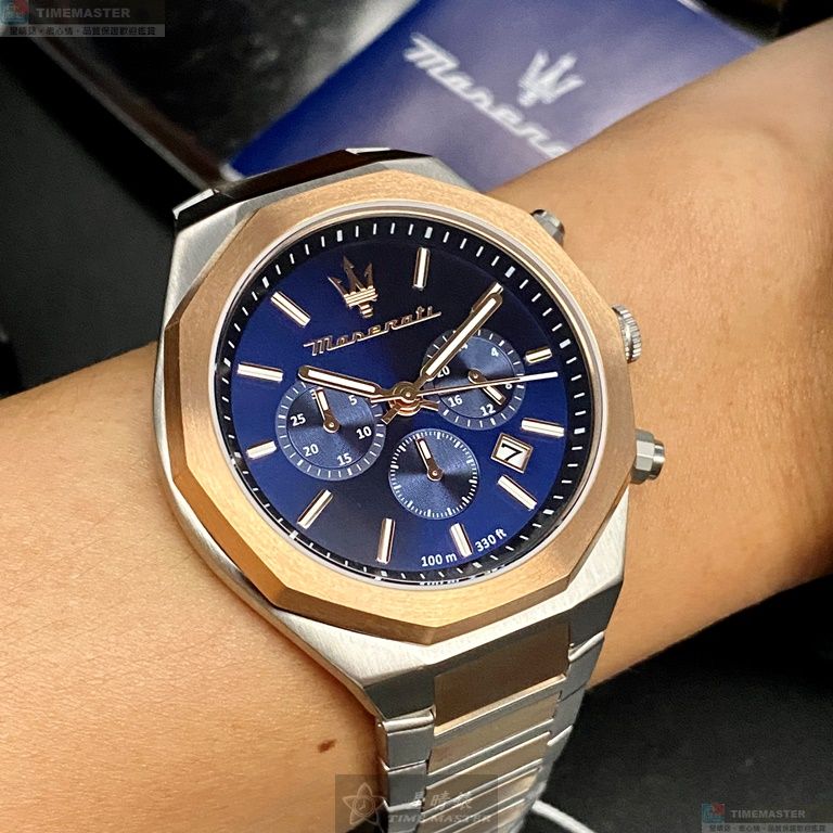[TIMEMASTER] MASERATI watch, 46mm, R8873642002, , large
