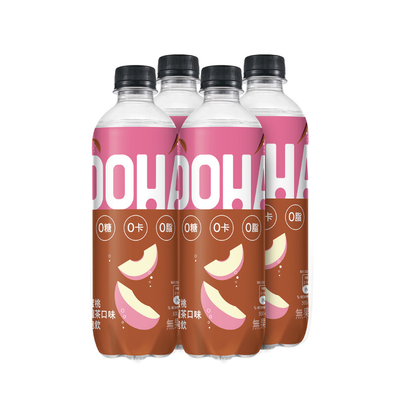 OOHA Peach  Oolong Tea Flavored 500ml, , large