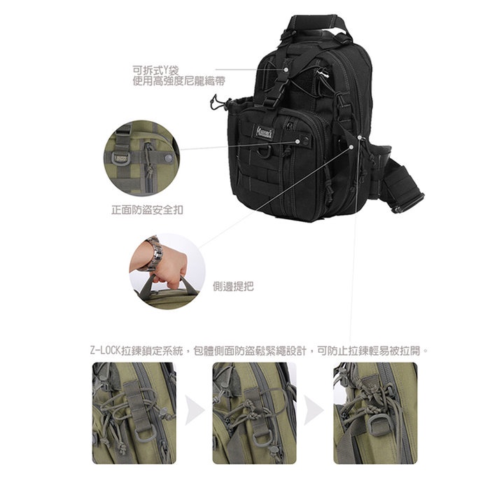 Mini Sling Bag (Right-Hand Version), , large