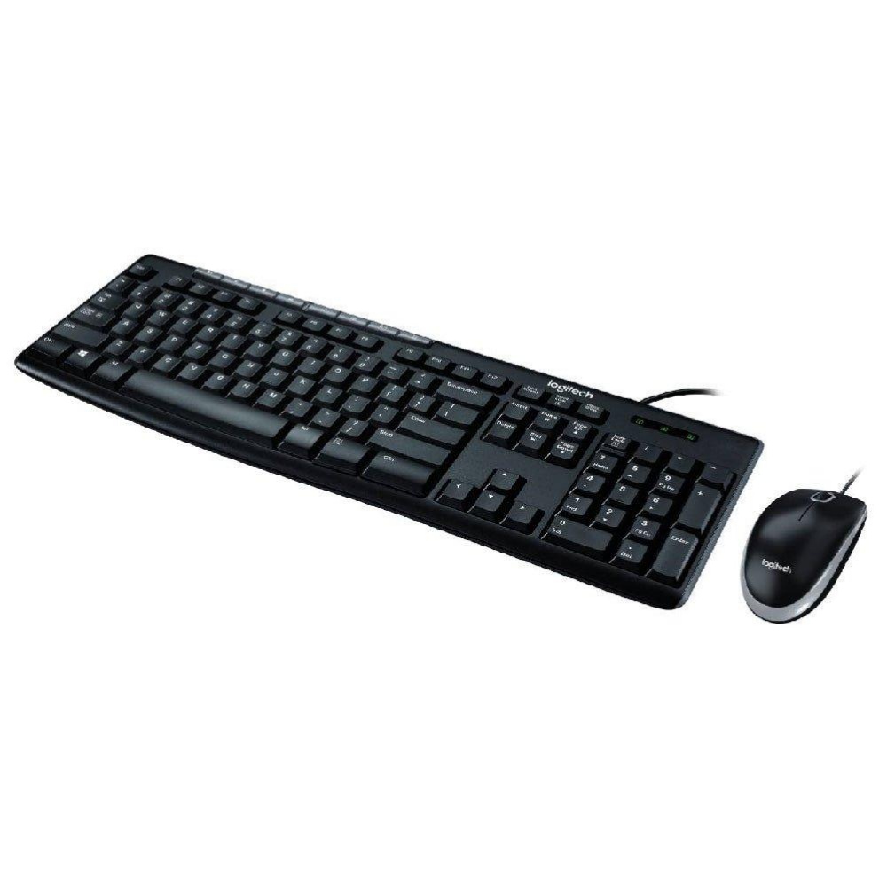 Logitech computer keyboard and mouse, , large