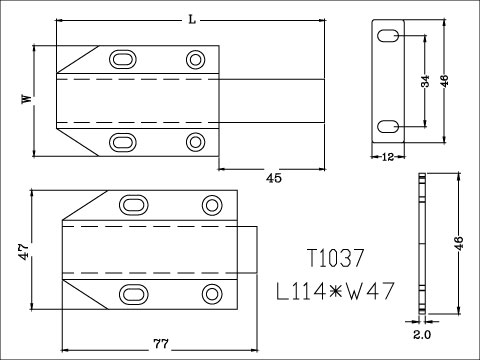 MAGNETIC LATCH W/ STRIKE, , large