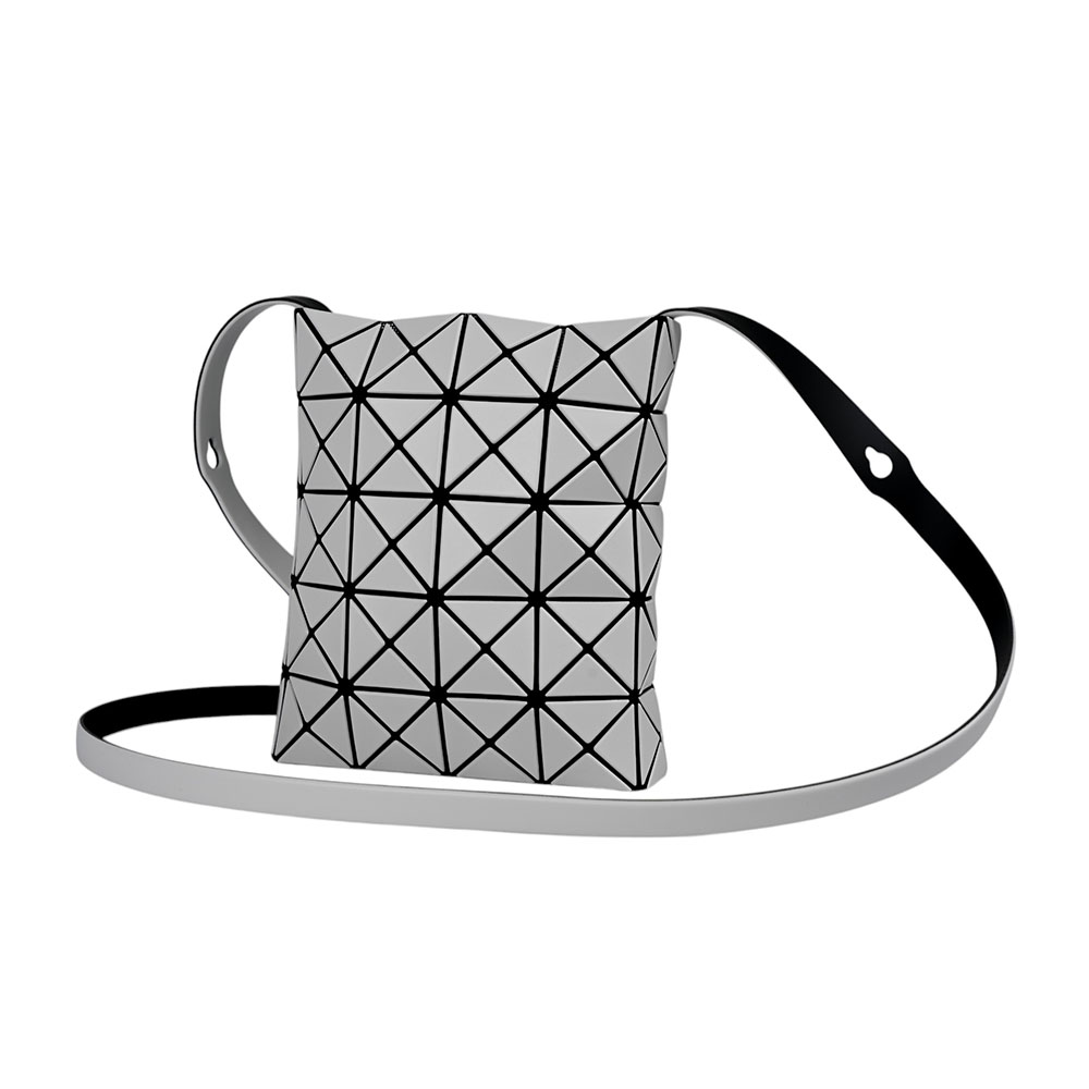 ISSEY MIYAKE BAO BAO Prism 5x4 霧面斜背包/淺灰色, , large