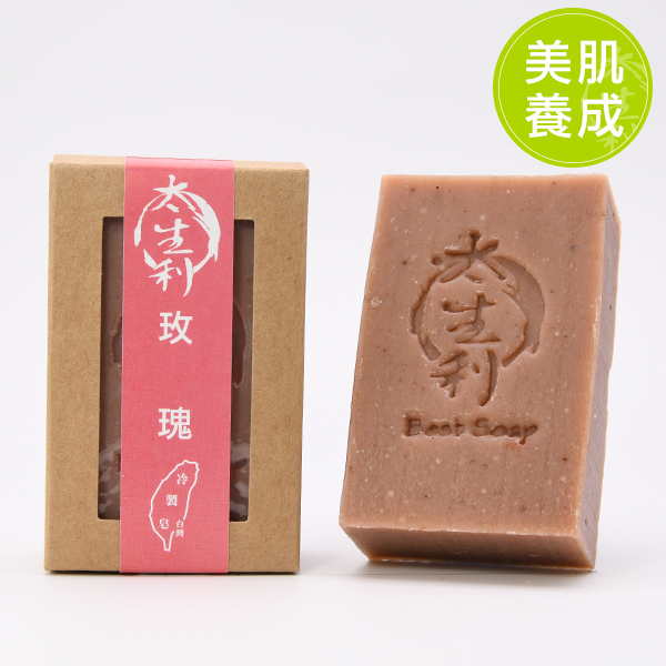 【利盛行x太生利】玫瑰皂-台灣冷製手工皂, , large
