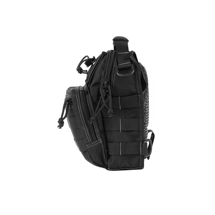 【MAGFORCE】馬蓋先漢堡胸掛包-S 【狼棕】 500D 迷你包 單肩包 軍用背包 斜背包 台灣製, , large