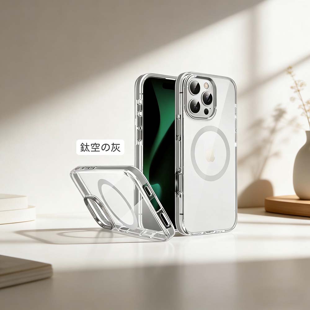 【山水之寶】iPhone16pro/16promax  手機殼 防摔殼 MoreSee 透明經典鋼骨磁吸防摔殼, , large