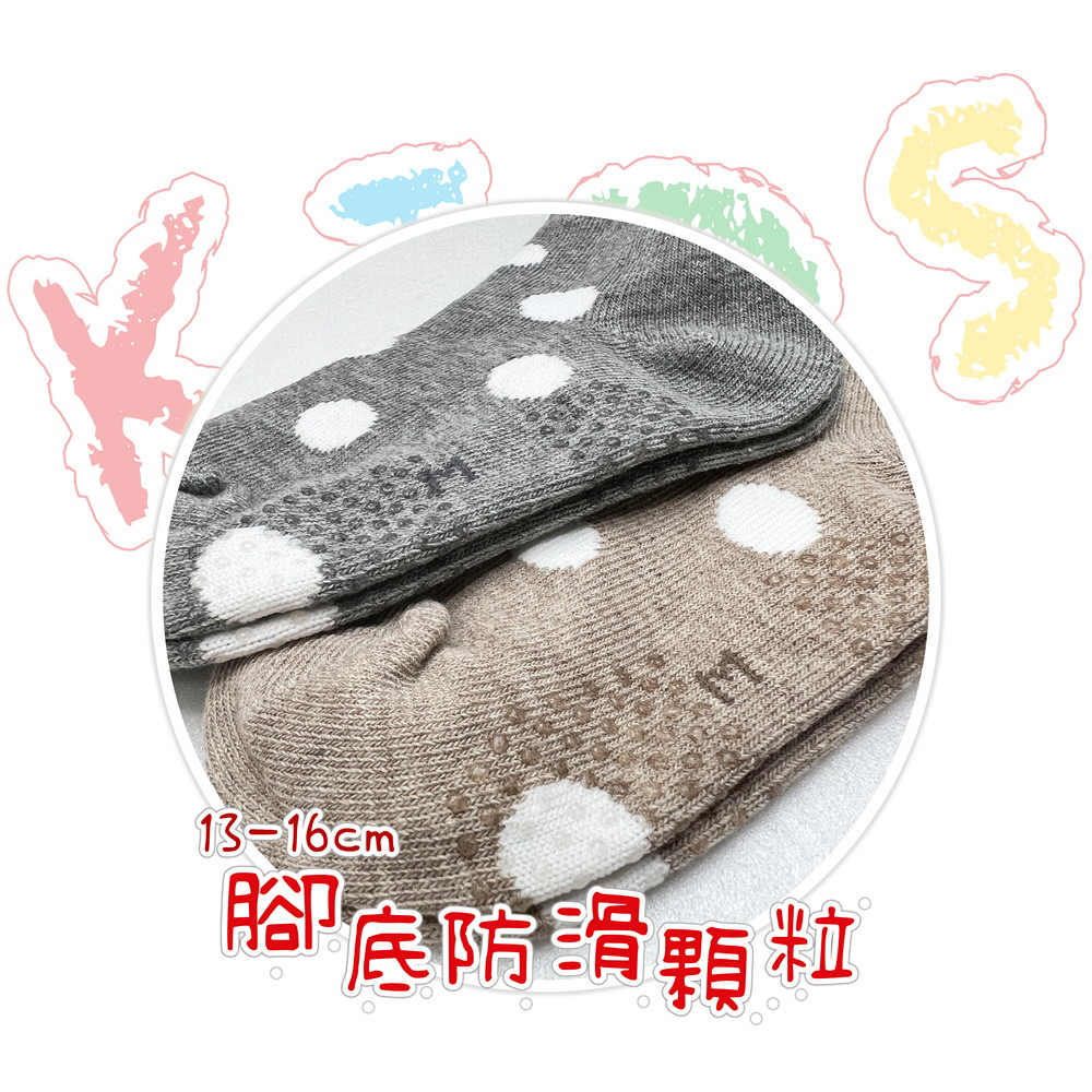 【BVD】圓點1/2童襪-B572.B573 短襪, , large