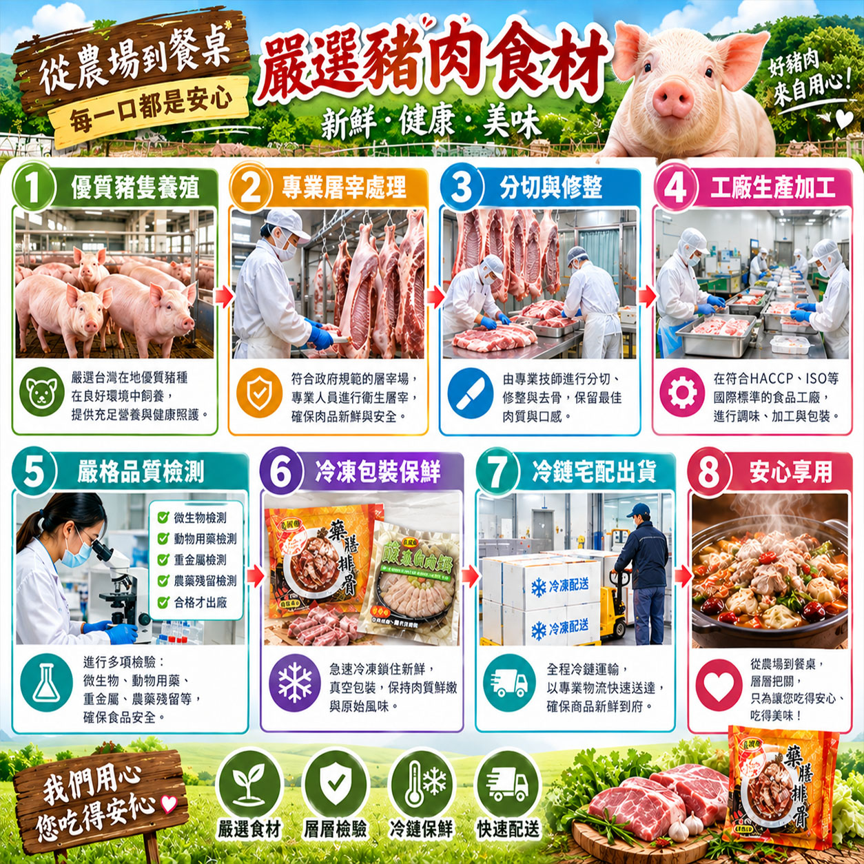 【急便鮮】藥膳排骨 酸菜白肉鍋任選8包(1000g/包)(免運費), , large
