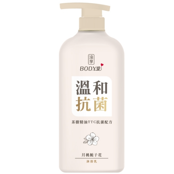 澡享BODY愛抗菌沐浴乳月桃梔子, , large