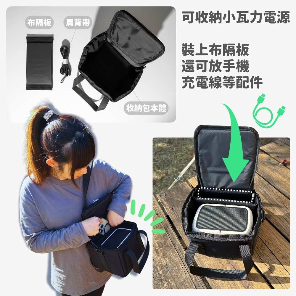 【MIRENEX】emirai BAG-310P2｜儲能小瓦力PRO - 專用電源收納袋 保護袋, , large