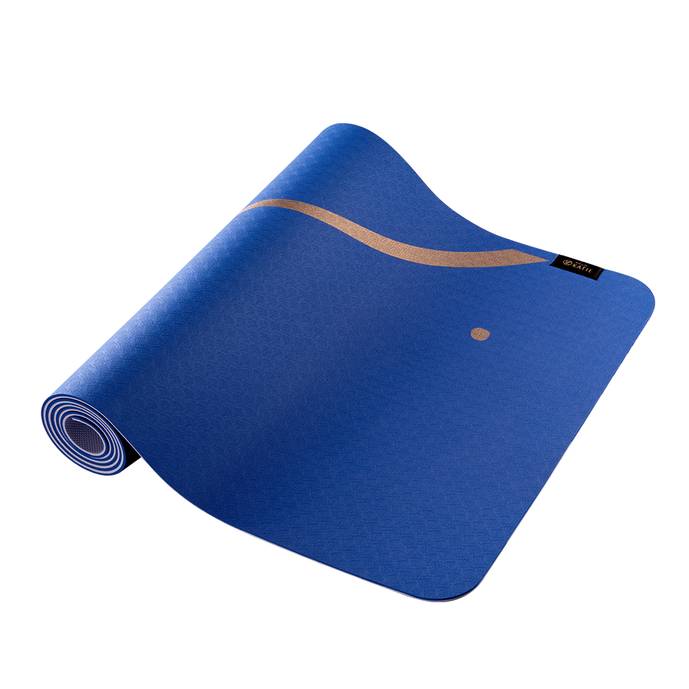 【BYZOOM FITNESS】凱蒂瑜珈 Flow With Katie TPE 止滑輕巧瑜珈墊 6mm, , large