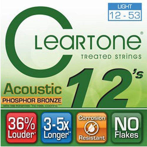 CLEARTONE 7412 民謠吉他套弦 12-53【敦煌樂器】, , large